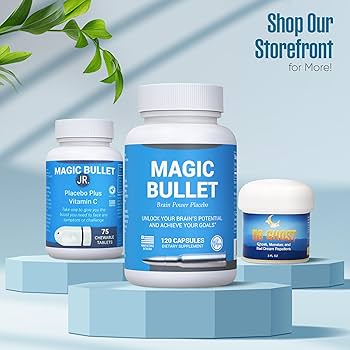 Amazon.com: Magic Bullet Placebo Pills – Honest Placebos for